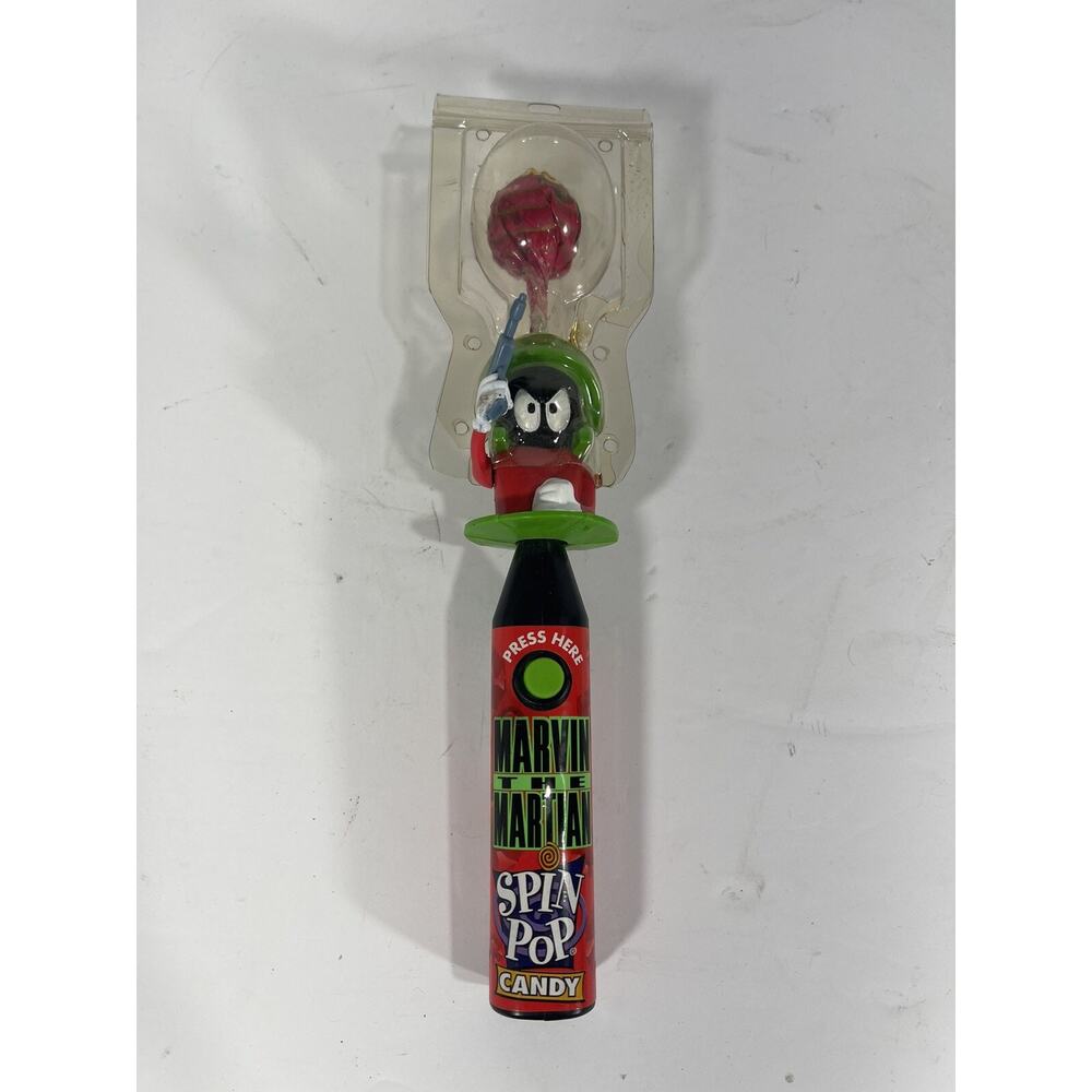 Marvin the‎ Martian SPIN POP by CAP Candy 1996 Lollipop — NOT Working